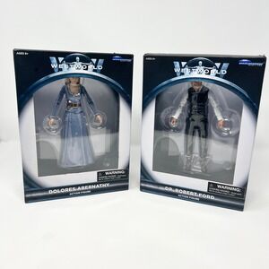 Westworld Diamond Select Toys Dolores Abernathy & Dr Robert Ford Action Figures